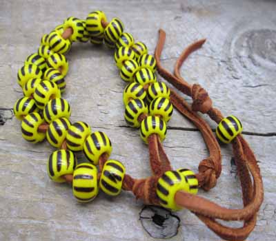 African Trade Bead Bracelet (5).jpg